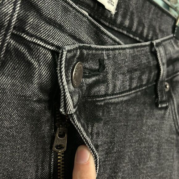 Abercrombie The 90s Slim Straight Ultra High Rise Curve Love Crossover Waist - Picture 4 of 9